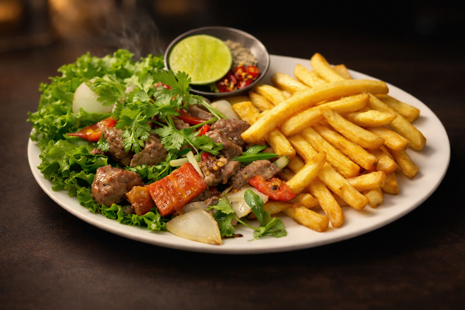 Bò lúc lắc khoai tây