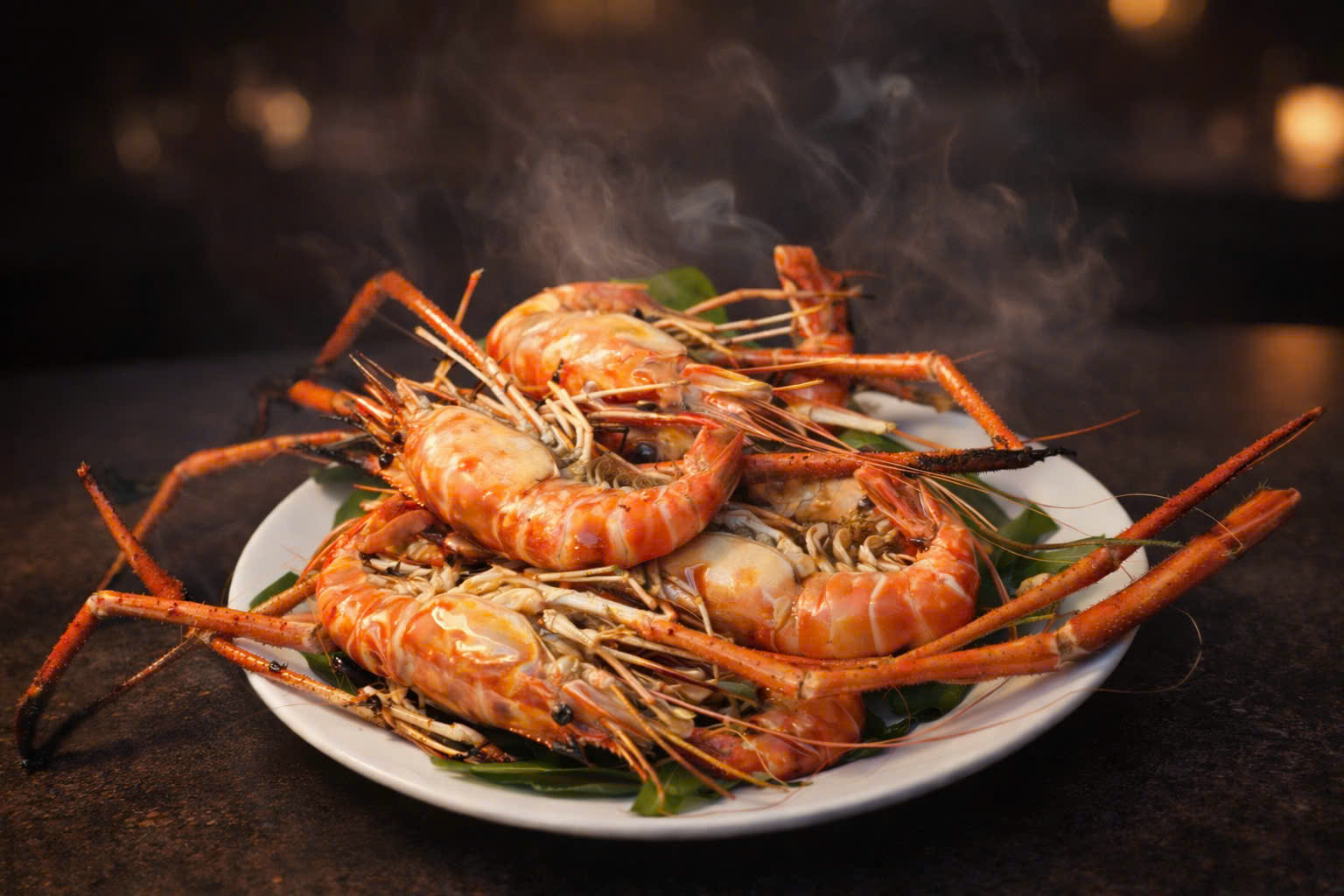 Tôm càng nướng